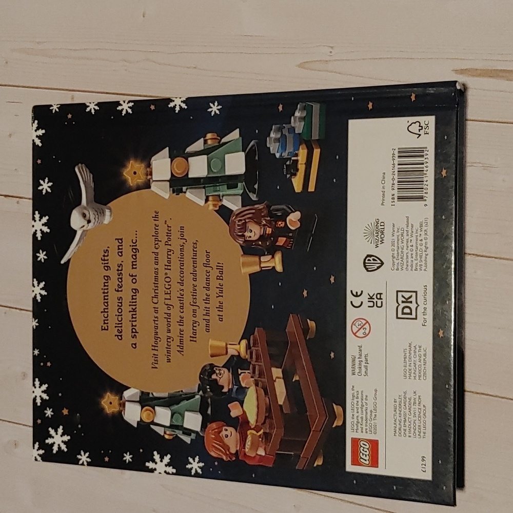 Hogwarts At Christmas Harry Potter Lego Children Non Fiction Book DK - Picture 7 of 7